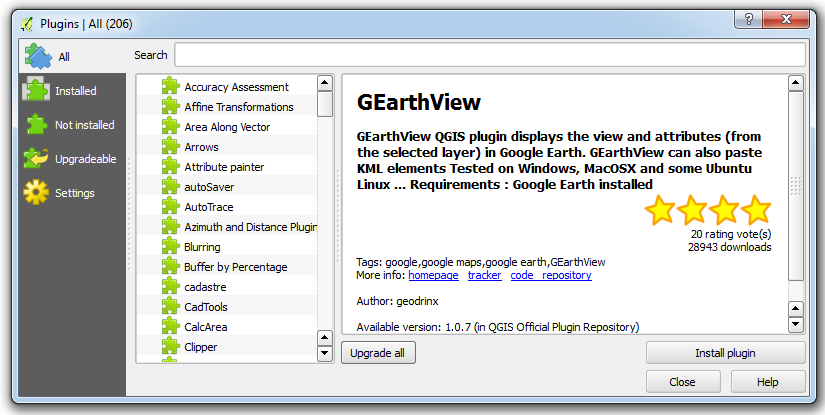 TÉLÉCHARGER PLUGIN CADASTRE QGIS QGIS TÉLÉCHARGER PLUGIN CADASTRE